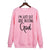 Ich Bin Einfach Hier Draußen Und Vertraue Gott Sweatshirt
