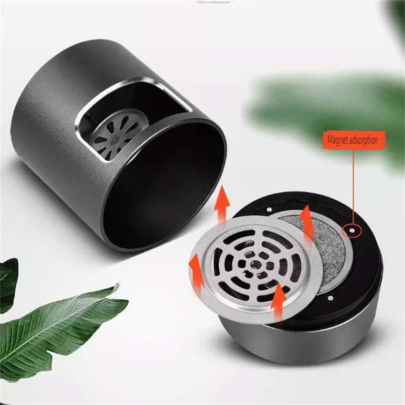 Intelligenter Aschenbecher Mit USB Luftreinigungssystem Für Draußen 3