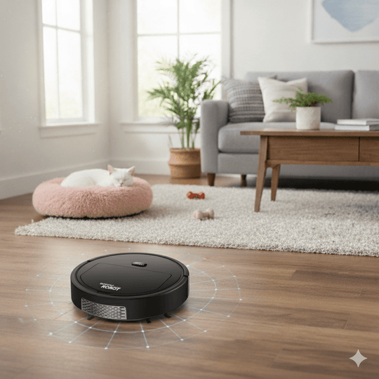 Intelligenter Saugroboter mit HEPA-Filter und Leiser Reinigung für Hartböden und Teppiche 4