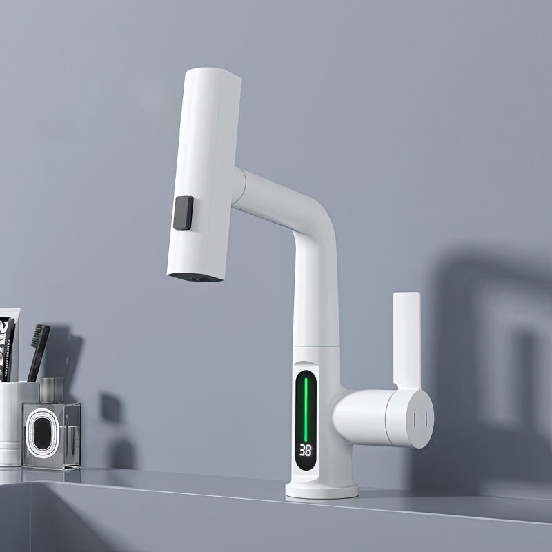 Intelligenter Wasserhahn mit Digitalanzeige für Küche und Bad 0