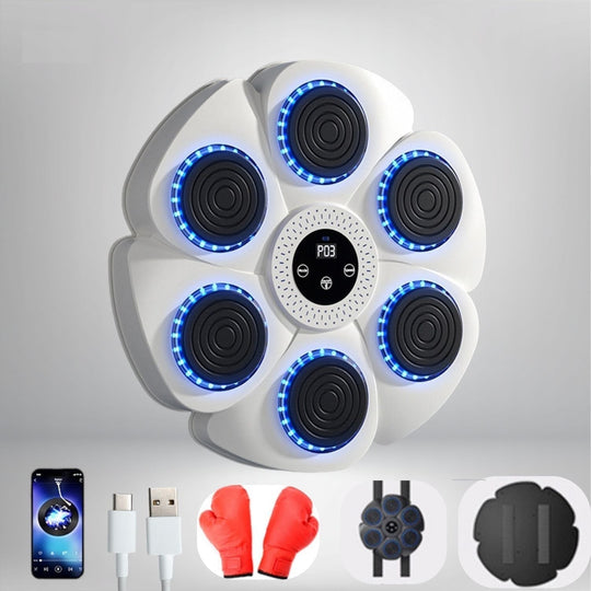 Interaktive Boxmaschine Mit Musik Für Erwachsene Und Kinder - Kompakte PunchTech Smart Boxing Machine 7