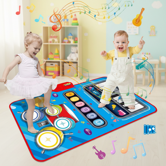 Interaktive Musikmatte für Kinder mit 5 Instrumenten und Rutschfestem Design 3