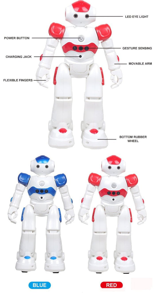 Interaktiver Lernroboter für Kinder mit Gestensteuerung und Multifunktionalen Aktionen 3