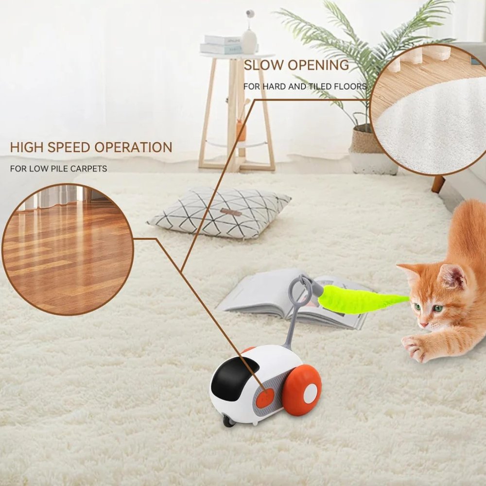 Interaktives Katzenspielzeug für Katzen mit Jagdfähigkeiten – Stundenlanger Spaß und Unterhaltung 5
