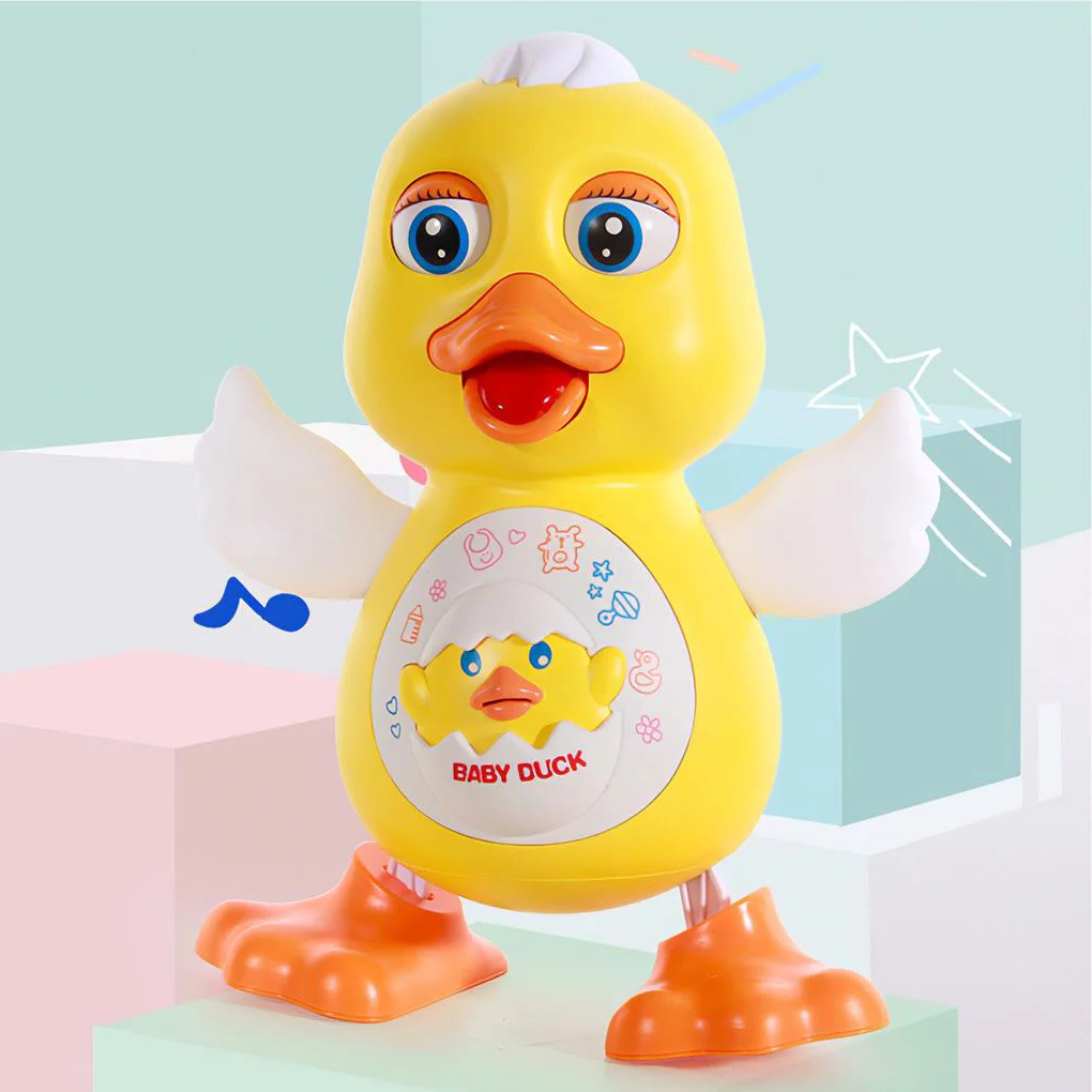 Interaktives Kinderspielzeug Ab 1 Jahr – Tanzende Ente Mit Musik Und Bewegung 4