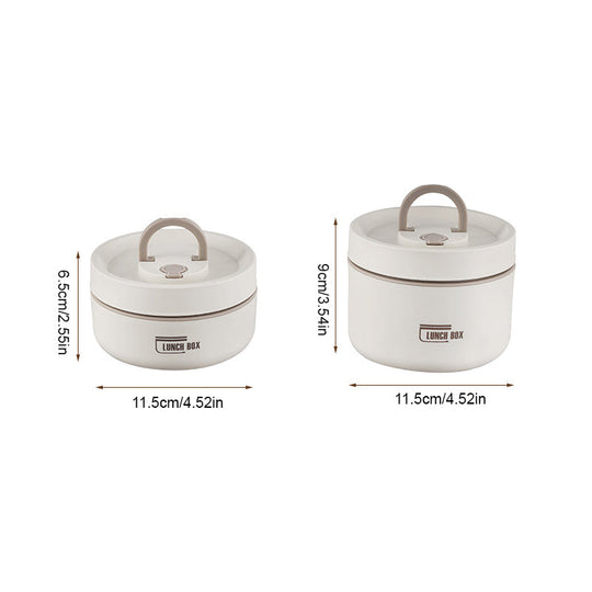 Isolierbox Lunchbox mit Tragetasche für Unterwegs, Thermobox mit Auslaufsicherem Design und Hervorragender Temperaturisolierung 8