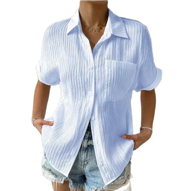 Variant image for Damenbluse mit Stehkragen für Festliche Anlässe aus Atmungsaktivem Stoff-41