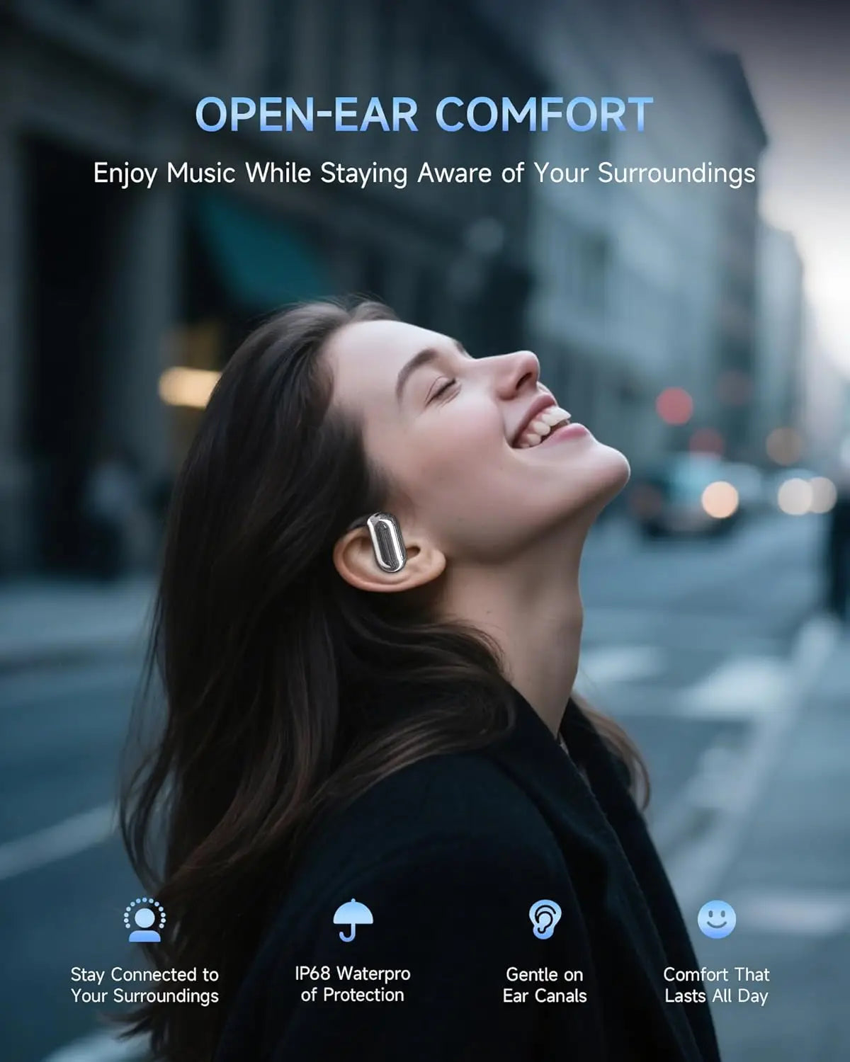 Kabellose Bluetooth Kopfhörer für Echtzeit Sprachübersetzung 4