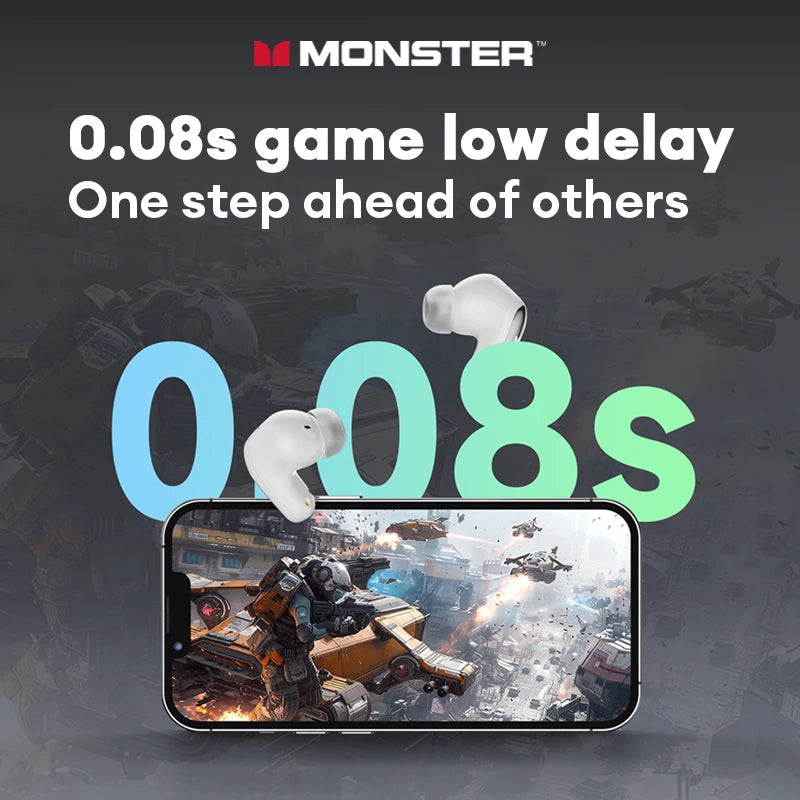 Kabellose Gaming Kopfhörer mit HiFi Stereo Sound und Geräuschunterdrückung 4