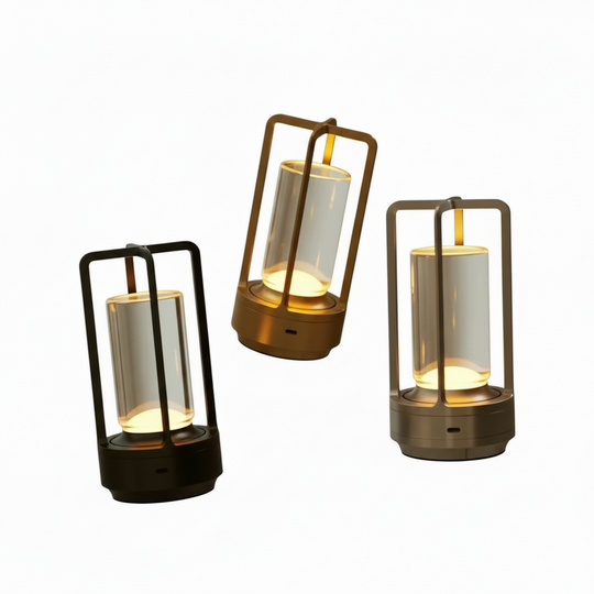 Kabellose LED-Tischlampe im skandinavischen Stil 0