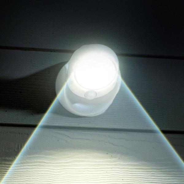 Kabellose LED Lampe mit Bewegungssensor für Außenbereich, 450 Lumen, 360° Schwenkbar, Wasserdicht 2