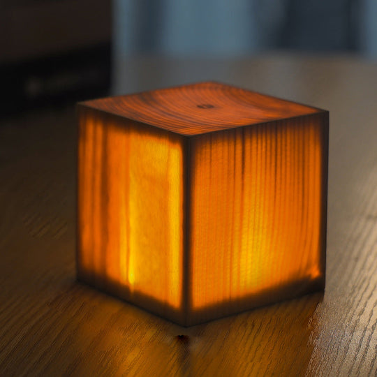 Kabellose LED Tischleuchte mit Touch-Steuerung und Holzdesign für Nachttisch oder Wohnzimmer 10