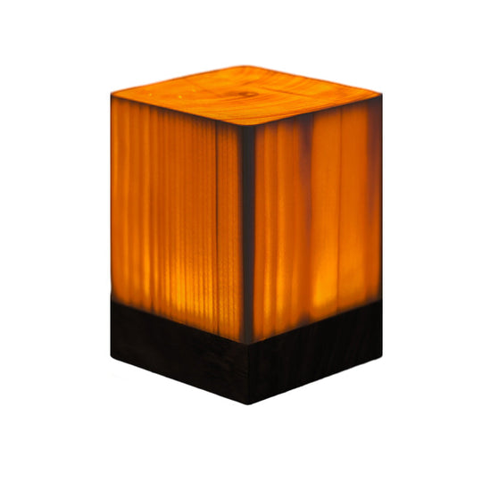 Kabellose LED Tischleuchte mit Touch-Steuerung und Holzdesign für Nachttisch oder Wohnzimmer 6