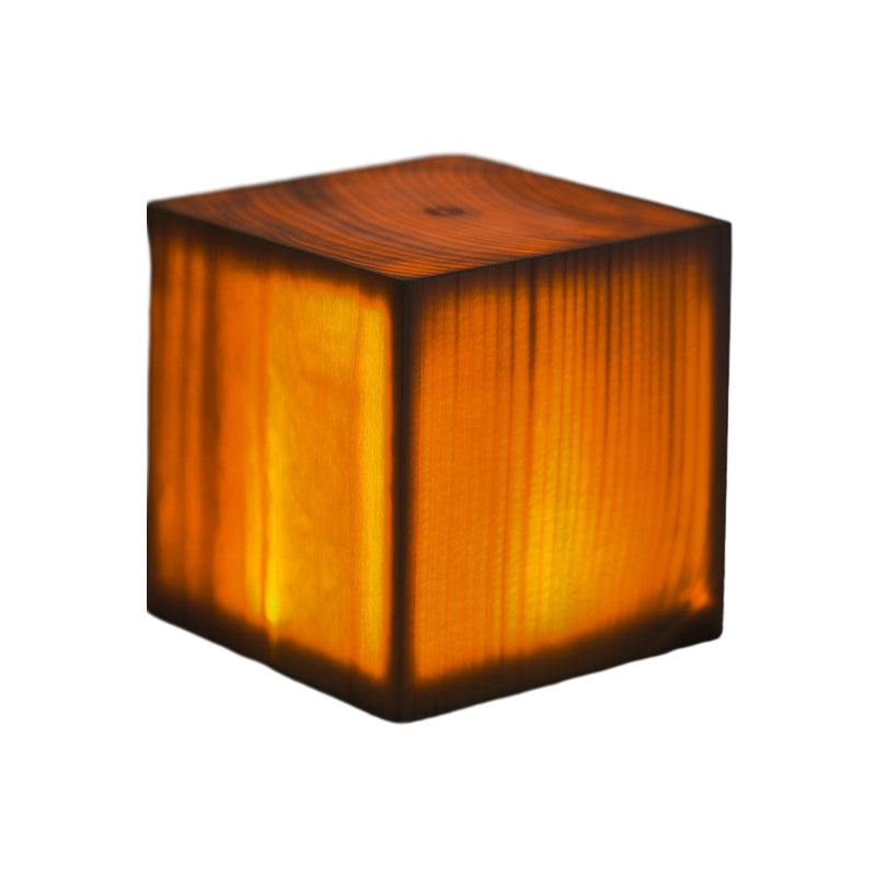 Kabellose LED Tischleuchte mit Touch-Steuerung und Holzdesign für Nachttisch oder Wohnzimmer 8