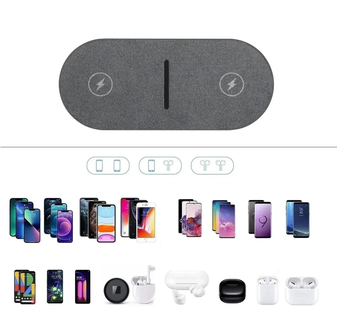 Kabellose Ladestation 40W für Smartphones und AirPods 6