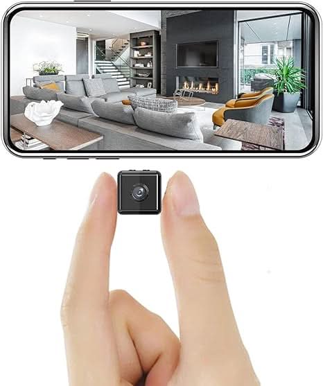 Kabellose Mini-Überwachungskamera mit App-Steuerung 1