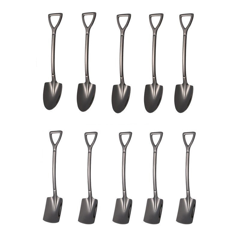 Kaffeelöffel Set für die Küche - 10 Stück Praktisches Design 0