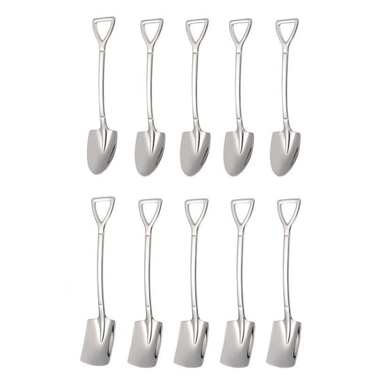 Kaffeelöffel Set für die Küche - 10 Stück Praktisches Design 12