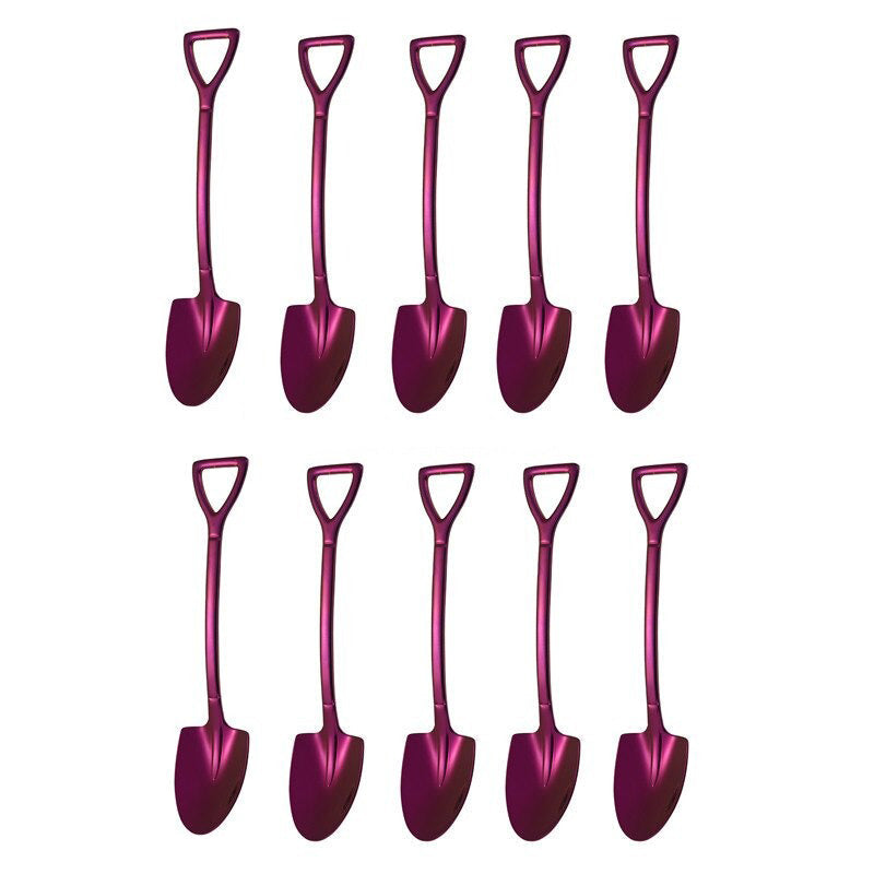Kaffeelöffel Set für die Küche - 10 Stück Praktisches Design 14