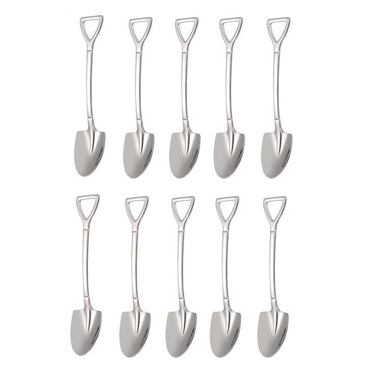 Kaffeelöffel Set für die Küche - 10 Stück Praktisches Design 17