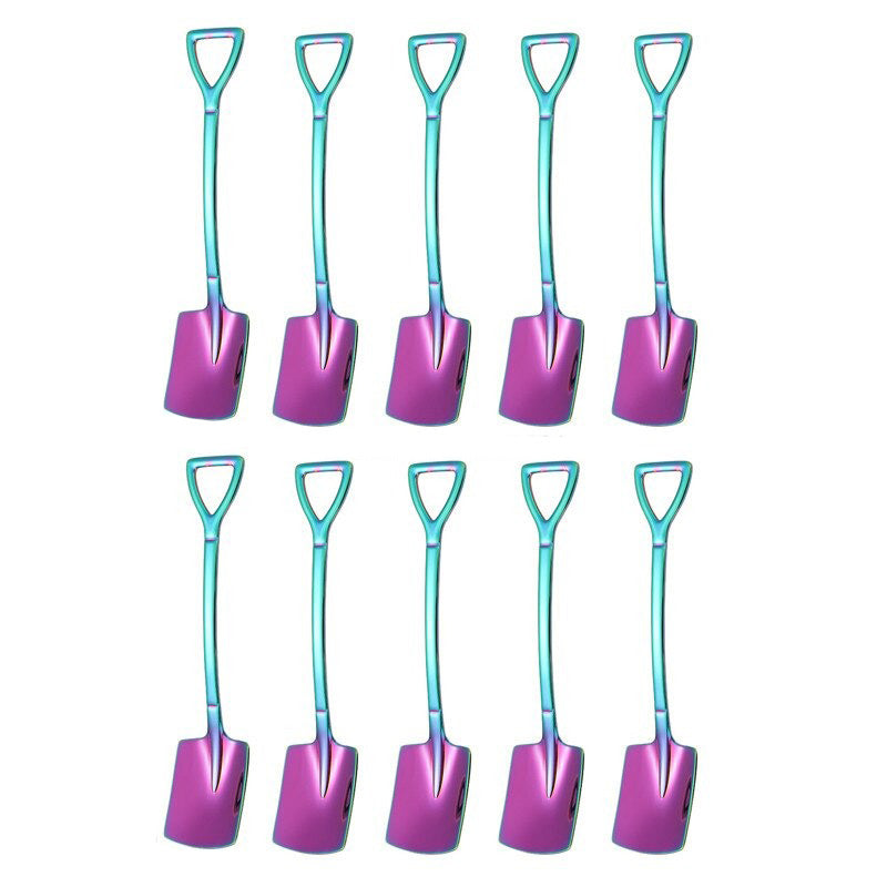 Kaffeelöffel Set für die Küche - 10 Stück Praktisches Design 7