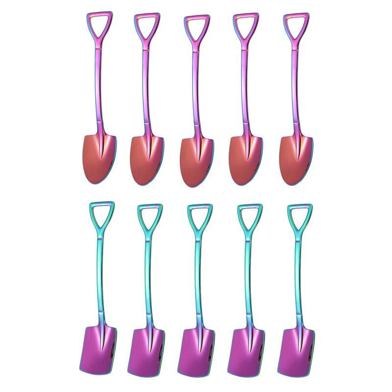 Kaffeelöffel Set für die Küche - 10 Stück Praktisches Design 8