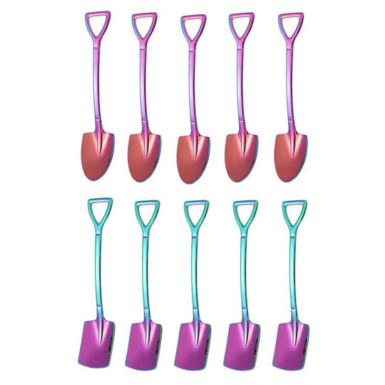 Kaffeelöffel Set für die Küche - 10 Stück Praktisches Design 8
