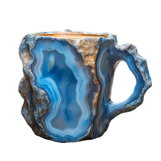 Kaffeetasse Modern 350 ml für Heiß- und Kaltgetränke, Stilvoller Tischakzent 0