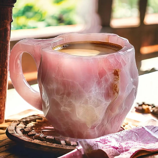 Kaffeetasse Modern 350 ml für Heiß- und Kaltgetränke, Stilvoller Tischakzent 3