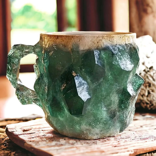 Kaffeetasse Modern 350 ml für Heiß- und Kaltgetränke, Stilvoller Tischakzent 4