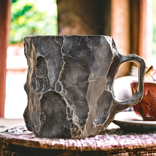 Kaffeetasse Modern 350 ml für Heiß- und Kaltgetränke, Stilvoller Tischakzent 5