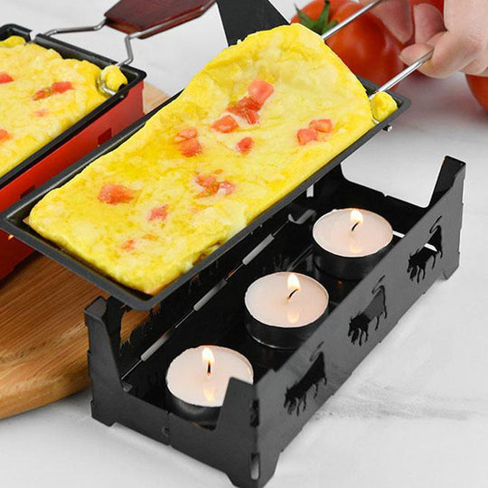 Käsegrill für Raclette und Fondue Praktisches Design 0