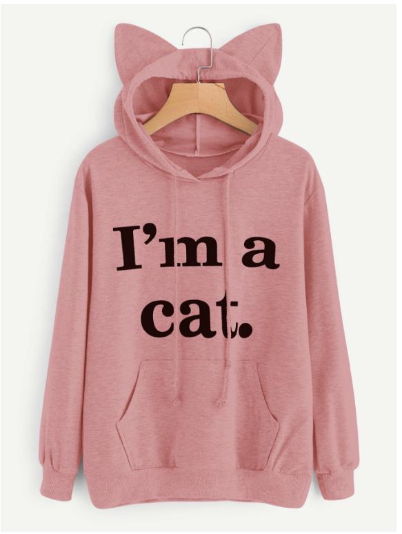 Katze Hoodie