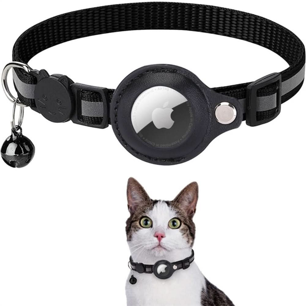 Katzen GPS Tracker Halsband mit reflektierenden Elementen 1