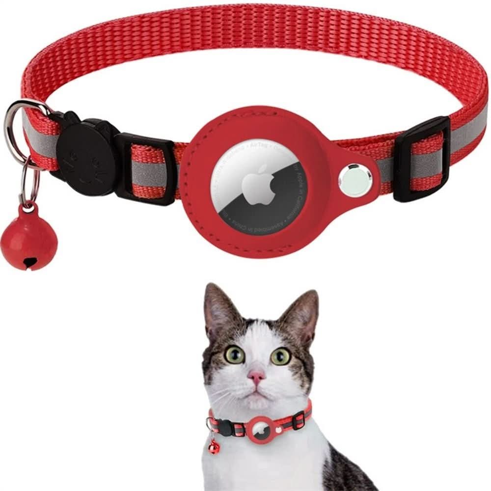 Katzen GPS Tracker Halsband mit reflektierenden Elementen 12