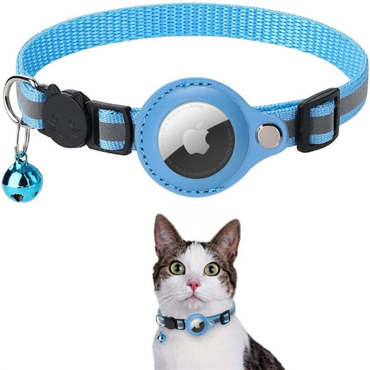 Katzen GPS Tracker Halsband mit reflektierenden Elementen 7
