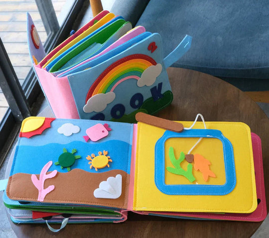 Kinder Abenteuerbuch Interaktiv für Montessori Lernen 4