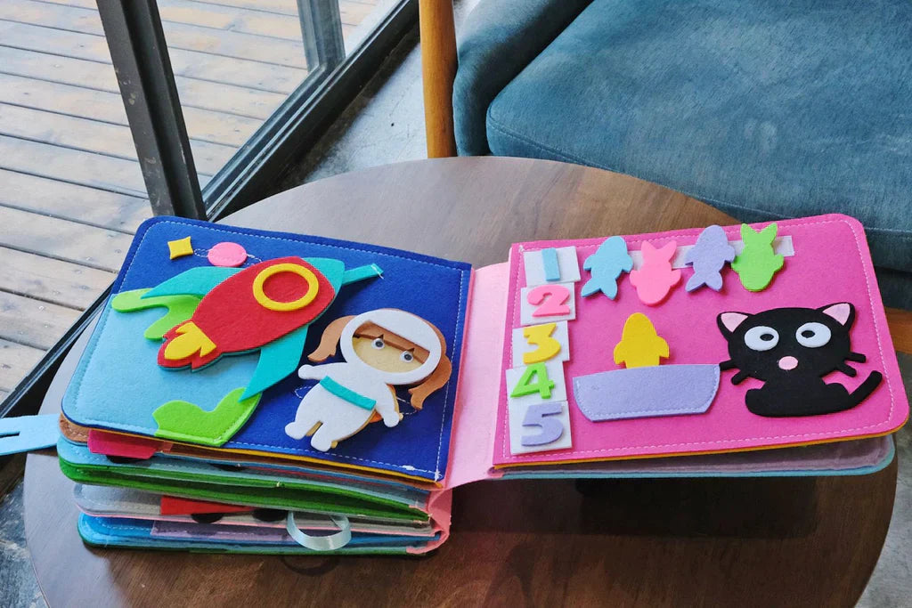Kinder Abenteuerbuch Interaktiv für Montessori Lernen 5