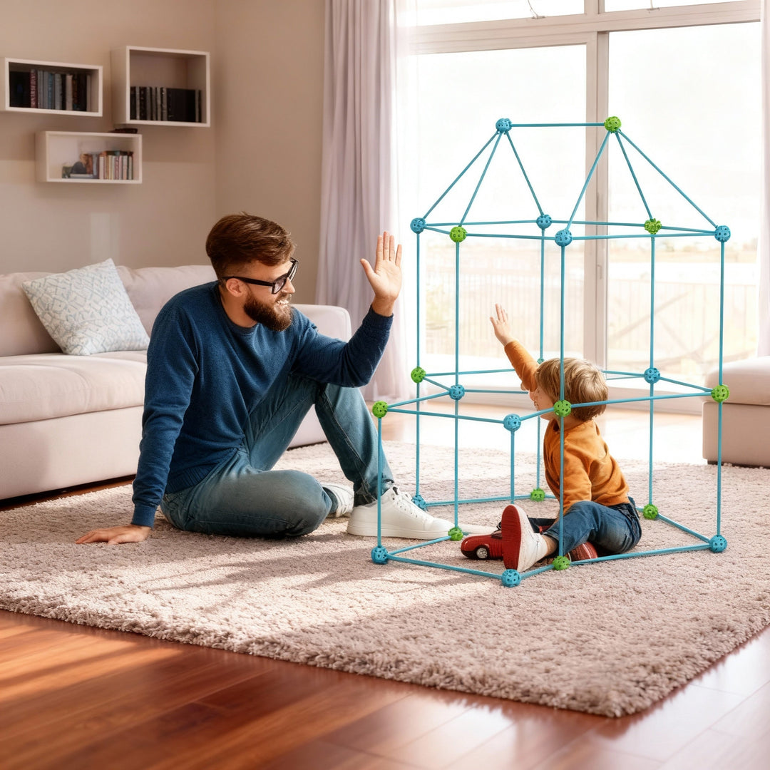 Kinder Baukasten Kreatives Konstruktions-Set für Fantasievolle Spielwelten 2
