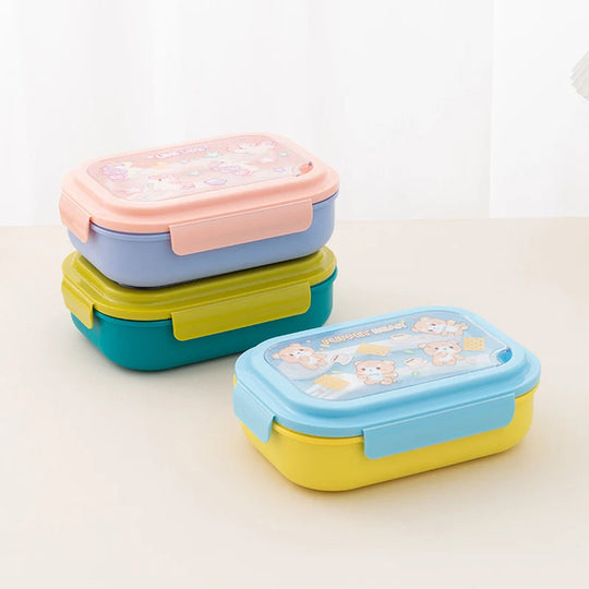 Kinder Bento-Lunchbox-Set mit Einhorn-Motiv 2