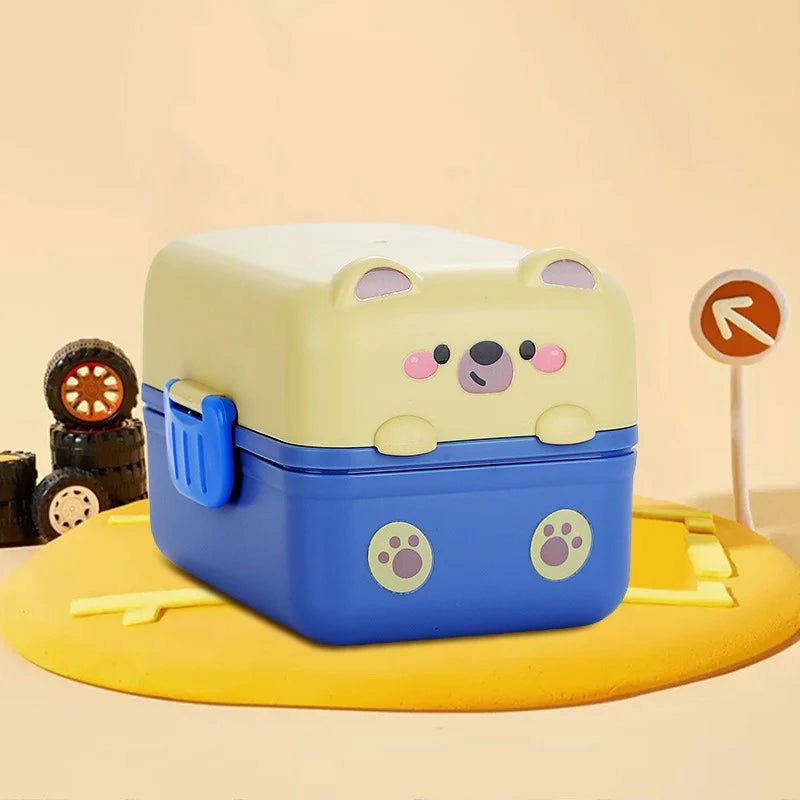 Kinder Bento-Lunchbox mit Tiermotiv Verspielt und Praktisch 4
