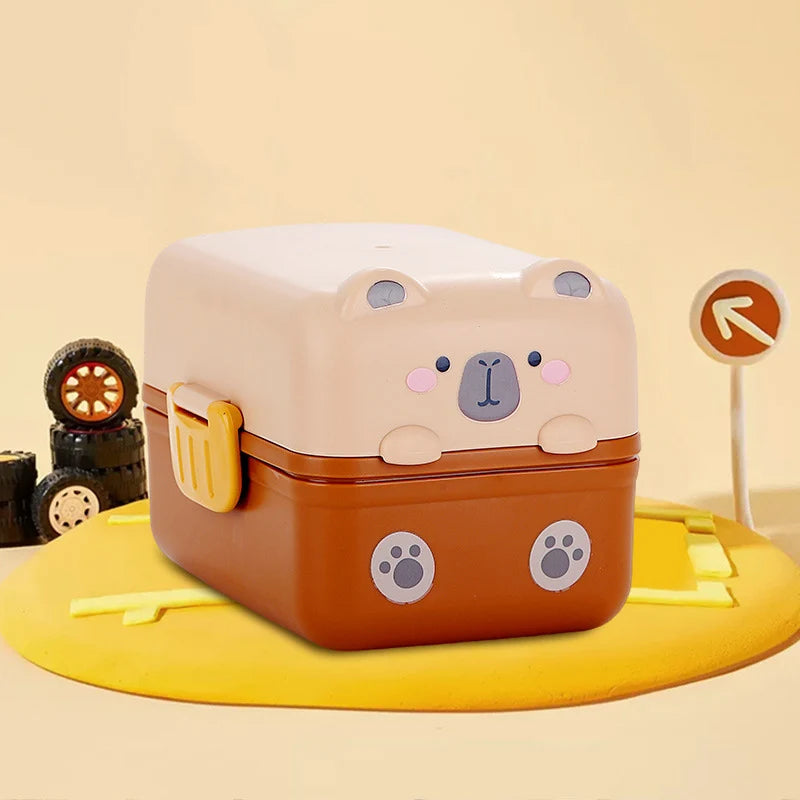 Kinder Bento-Lunchbox mit Tiermotiv Verspielt und Praktisch 6