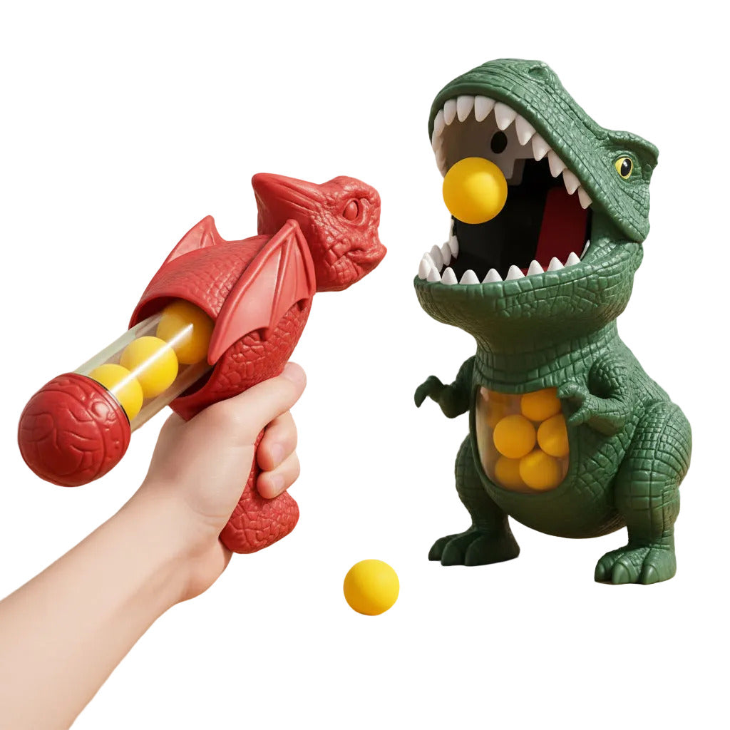 Kinder Dinosaurier Shooter Spielzeug für Aktiven Spaß und Koordination 0