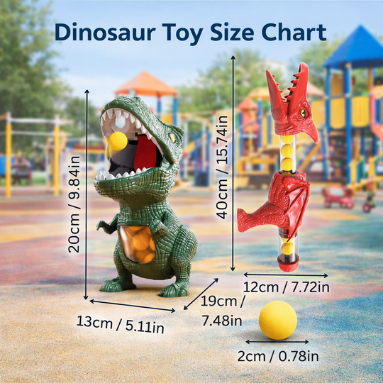 Kinder Dinosaurier Shooter Spielzeug für Aktiven Spaß und Koordination 6