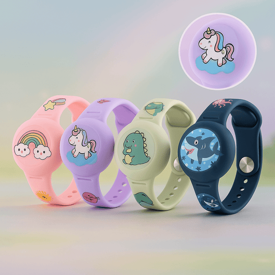 Kinder GPS-Armband Buntes Design 2