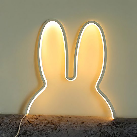 Kinder LED Nachtlicht Hase für beruhigende Nächte 2
