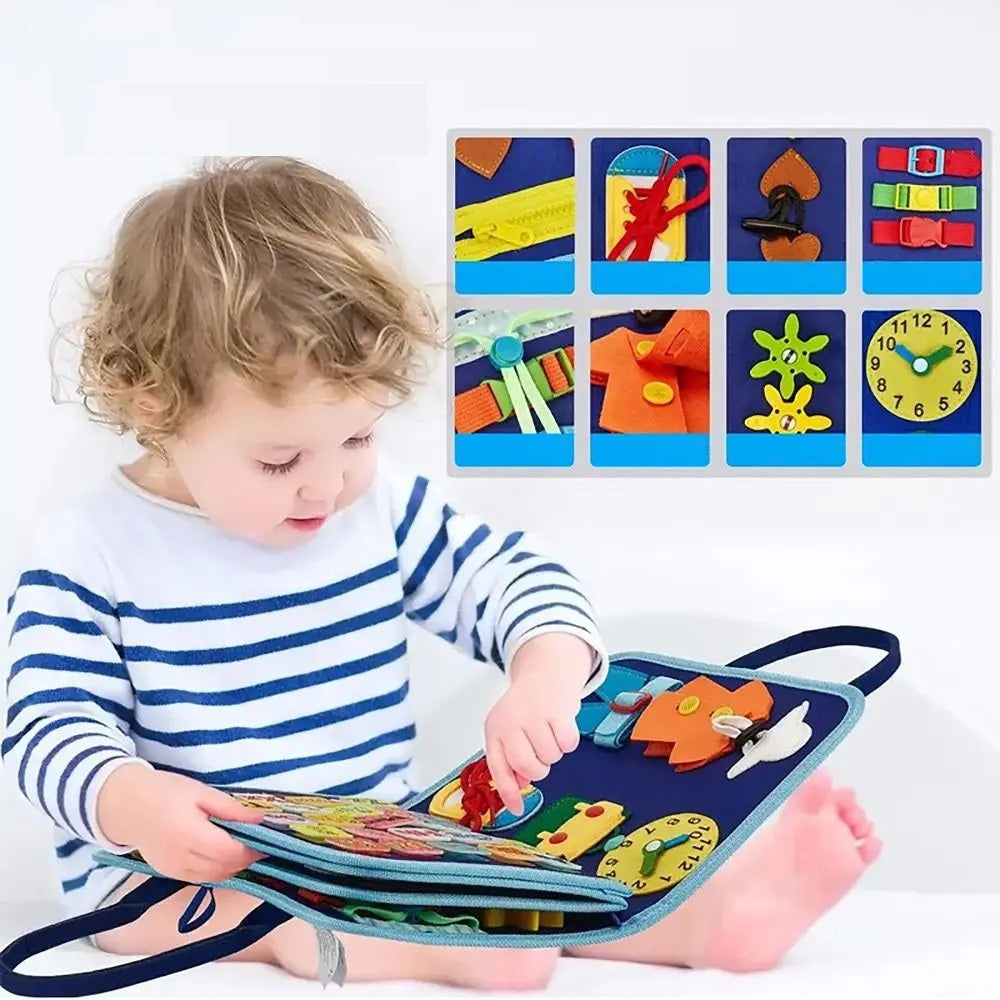 Kinder Lernbuch Interaktiv für Motorik und Selbstständigkeit 1