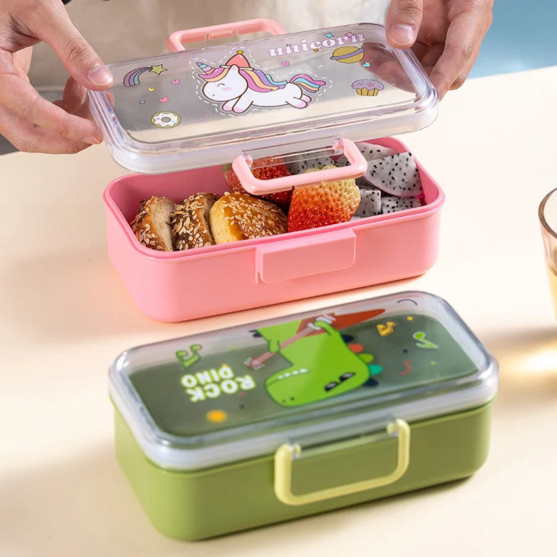 Kinder Lunchbox Mehrfachfächer Verspielt 1
