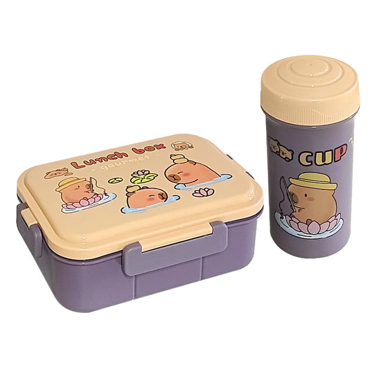 Kinder Lunchbox mit fröhlichem Motiv und praktischem Verschluss 5