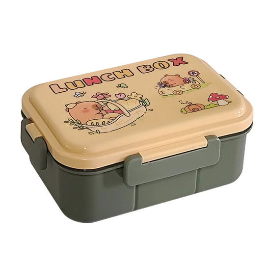Kinder Lunchbox mit fröhlichem Motiv und praktischem Verschluss 6